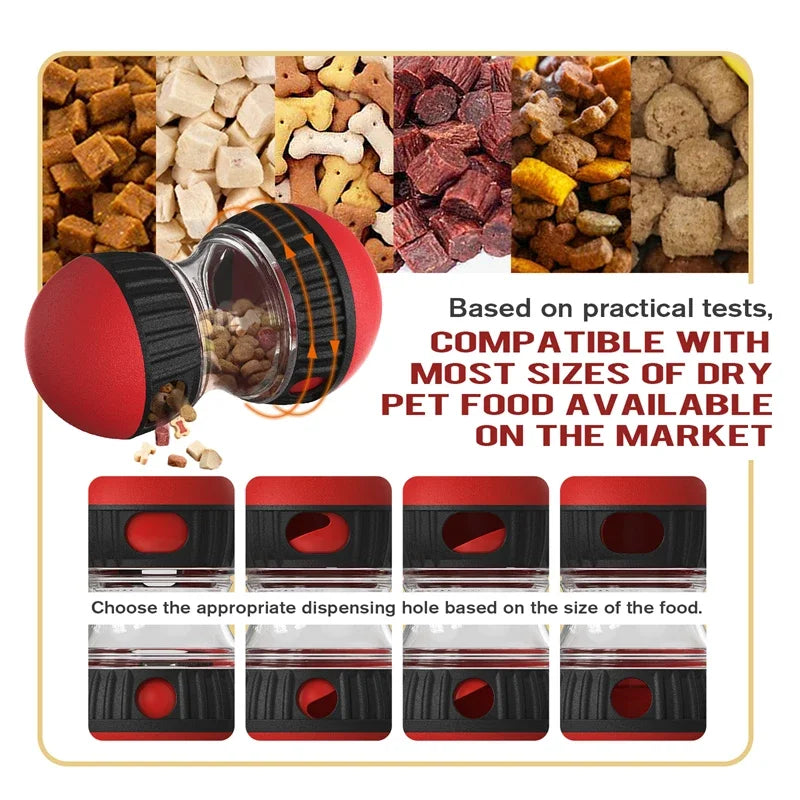 Durable Track Rolling Ball That Leaks Food