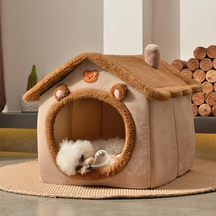Foldable Pet House Removable And Washable