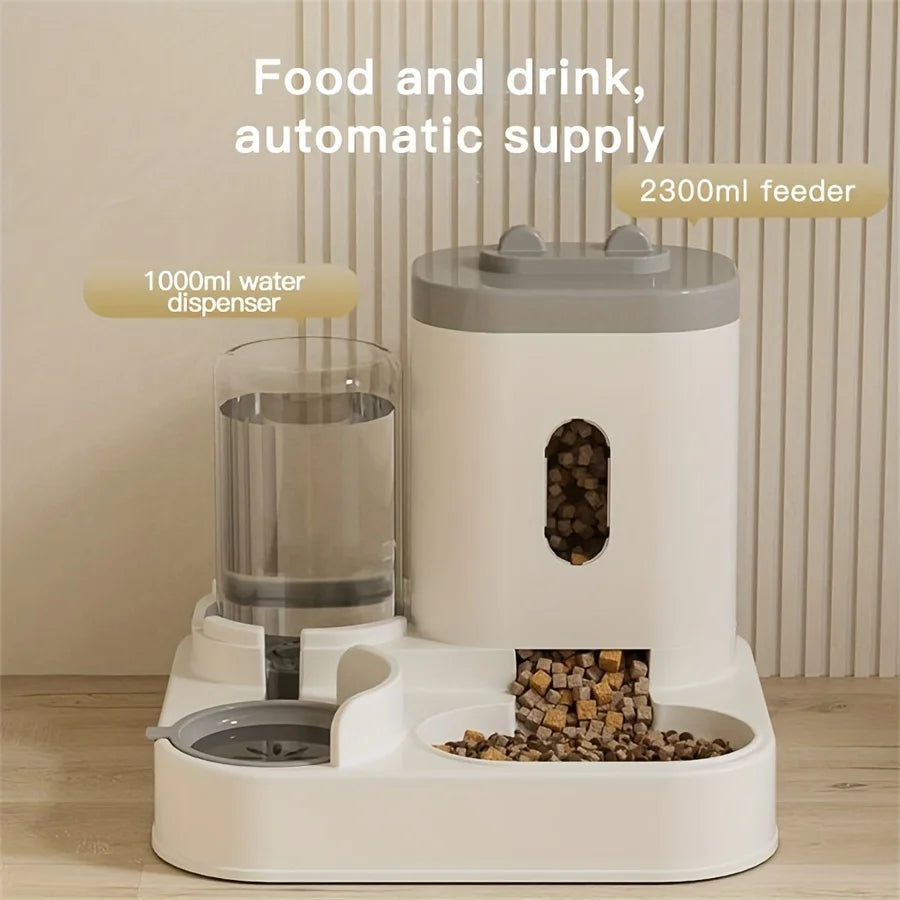 Pet Feeder and Water Dispenser