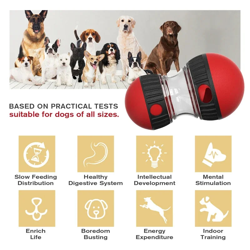 Durable Track Rolling Ball That Leaks Food