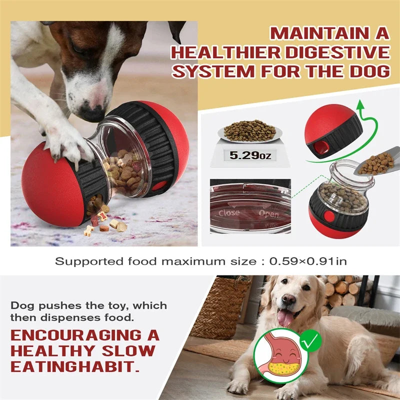 Durable Track Rolling Ball That Leaks Food