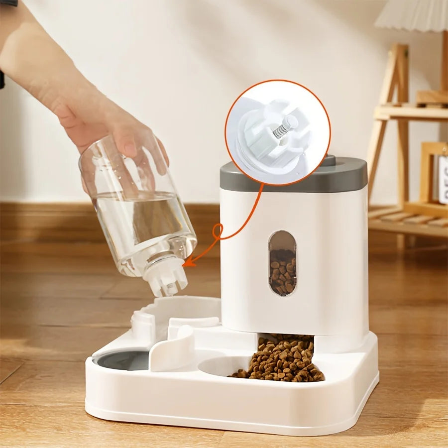 Pet Feeder and Water Dispenser
